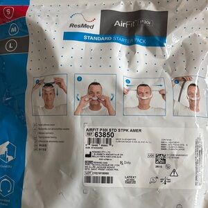 ResMed AirFit P30i Pack with Blue Accents